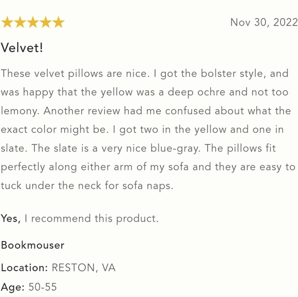 Anthropologie Velvet Trova Bolster Pillow - deep turquoise blue - Picture 5 of 12